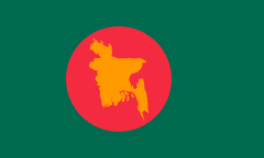 Eerste vlag Bangladesh