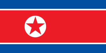 Vlag Noord-Korea