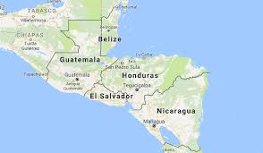 Central America map